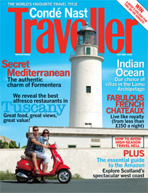 Portada de Conde Nast Traveler en su edición inglesa